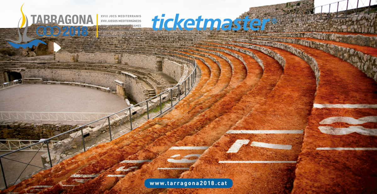 Mediterranean Games Tarragona 2018 announces Ticketmaster as exclusive ticketing partner