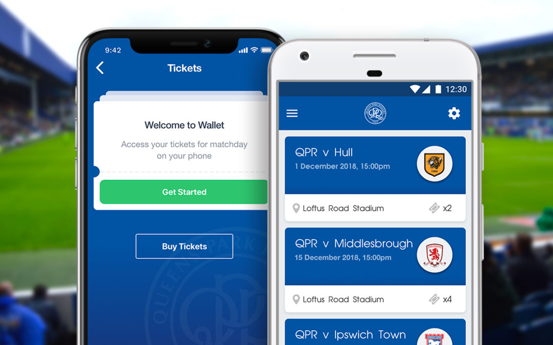 A mobile ticketing first for QPR