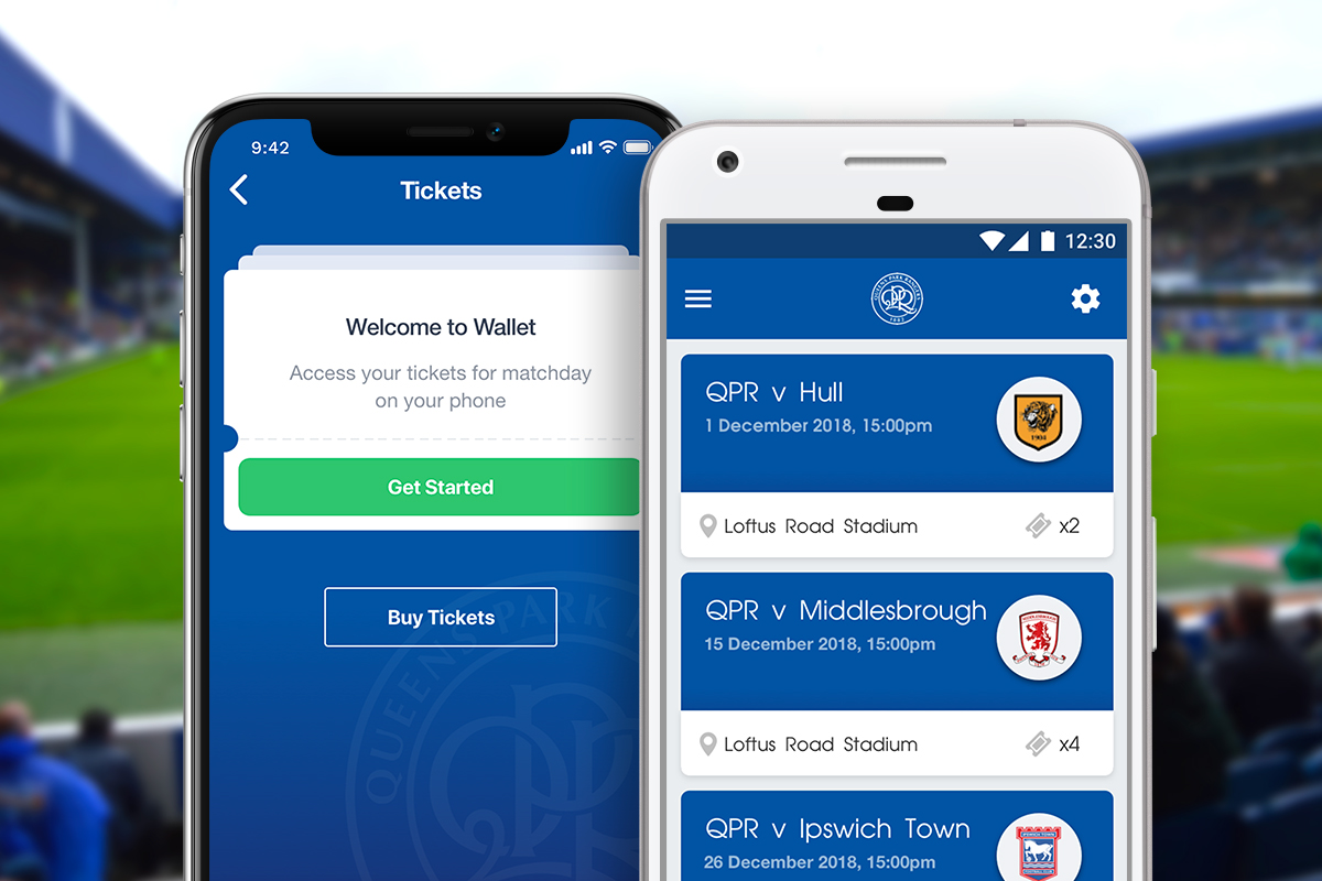 A mobile ticketing first for QPR