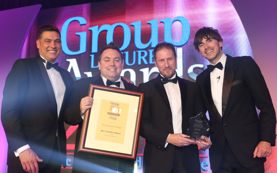 Best Ticketing Agency at the Group Leisure Awards 2015