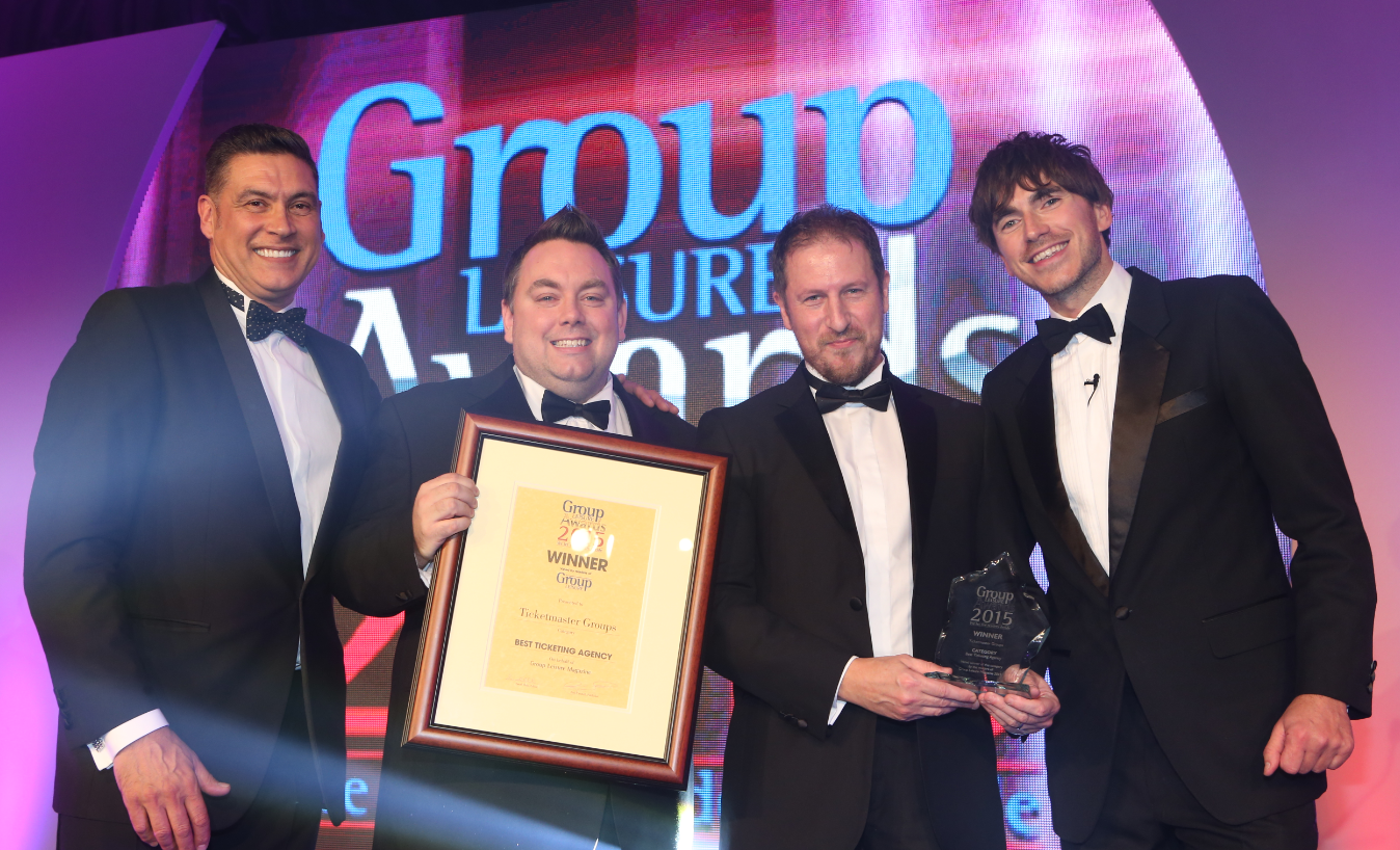 Best Ticketing Agency at the Group Leisure Awards 2015