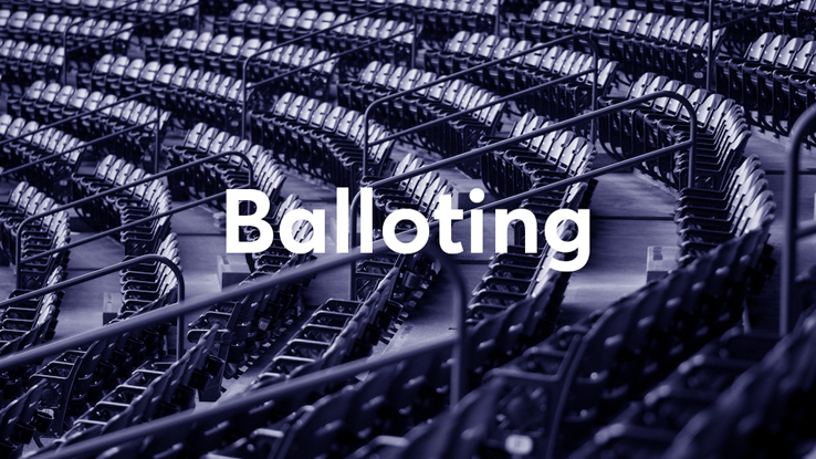 Return to live – Balloting