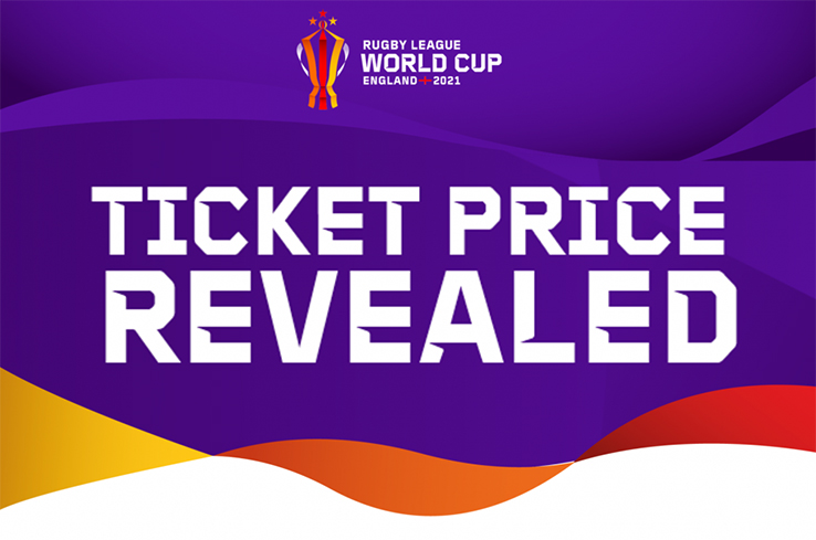 Fan first pricing revealed for Rugby League World Cup 2021