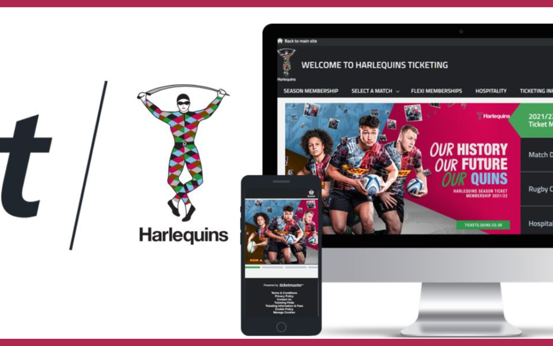 Harlequins Announce Partnership with Ticketmaster Sport