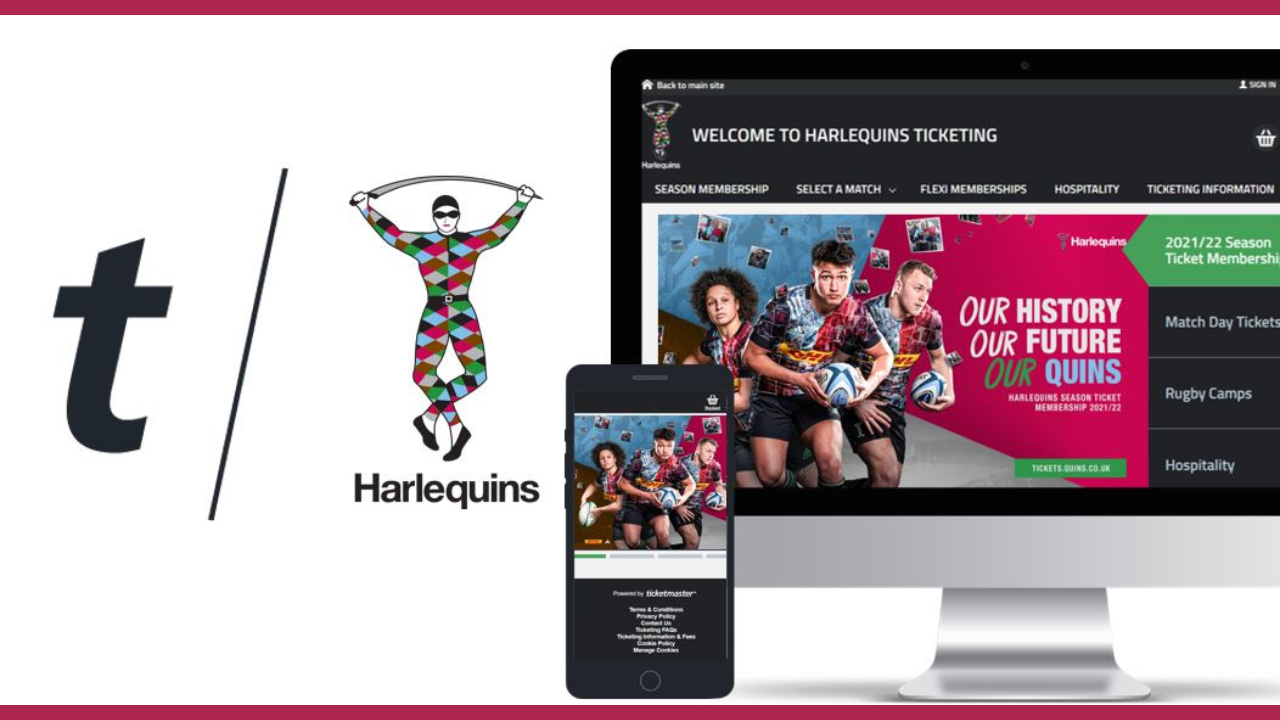 Harlequins Announce Partnership with Ticketmaster Sport