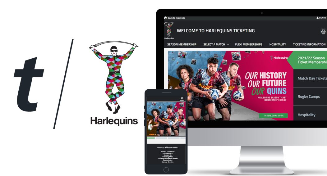 Harlequins Announce Partnership with Ticketmaster Sport