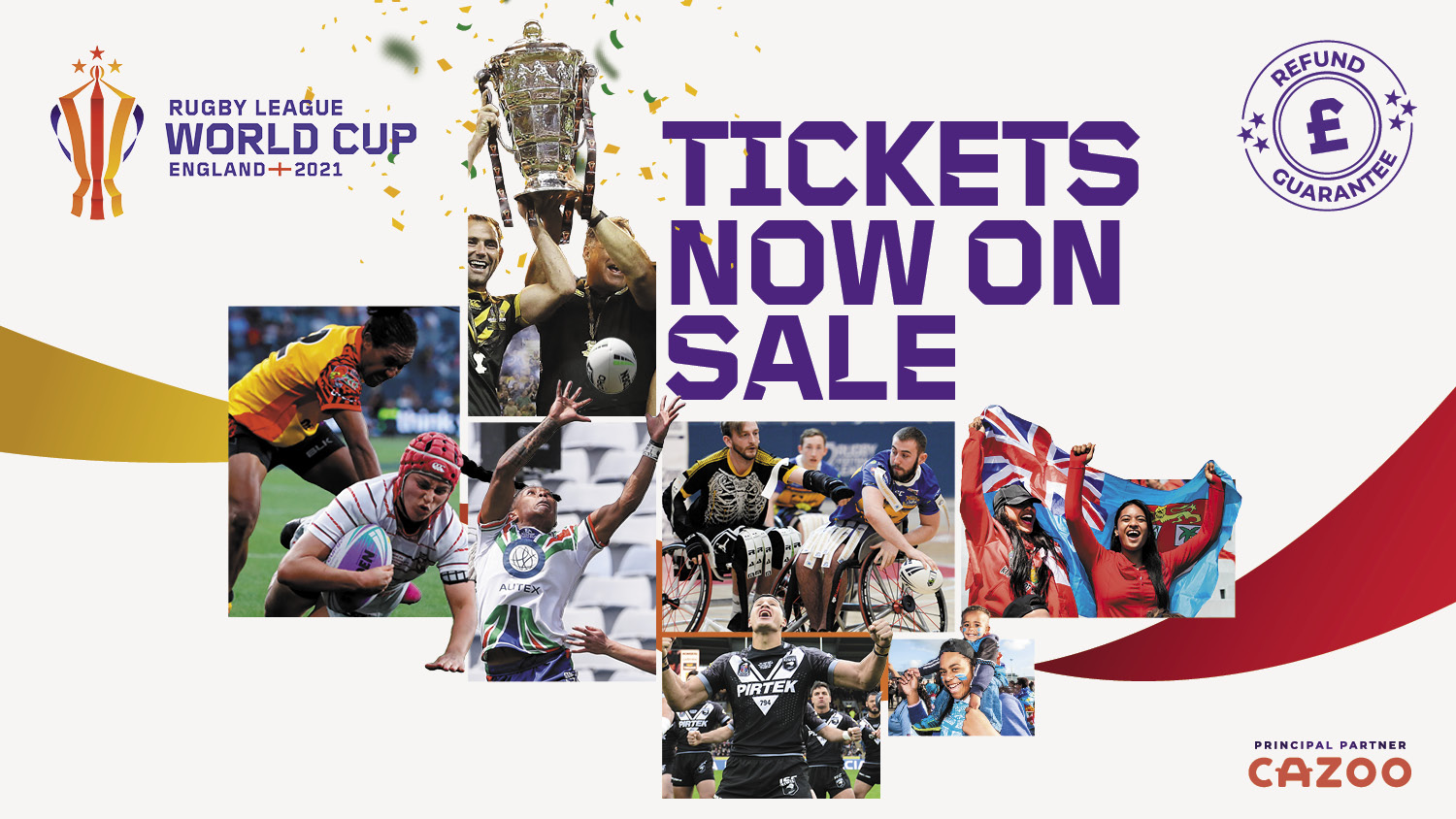 Rugby League World Cup 2021 Now on Sale