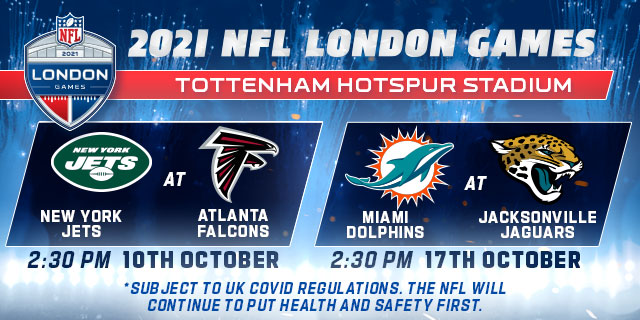 NFL London Games are back for 2021 - Ticketmaster Sport