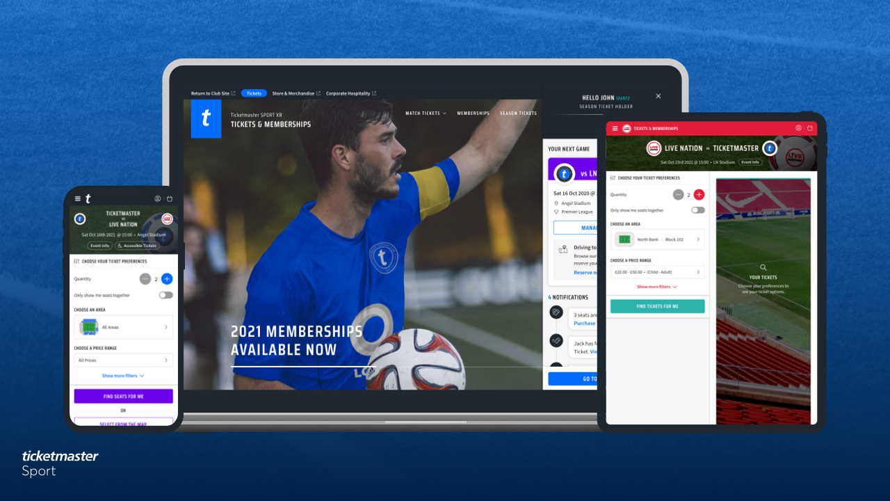 Ticketmaster Sport launches a transformed fan ticketing experience