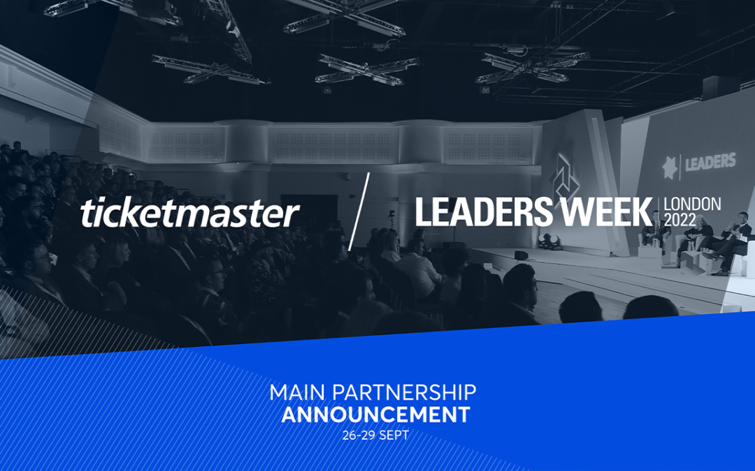 Ticketmaster partner with Leaders Week 2022