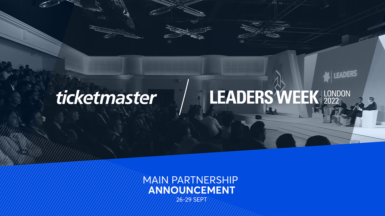 Ticketmaster partner with Leaders Week 2022