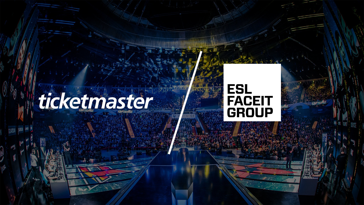 Ticketmaster partners with ESL FACEIT Group in esports deal