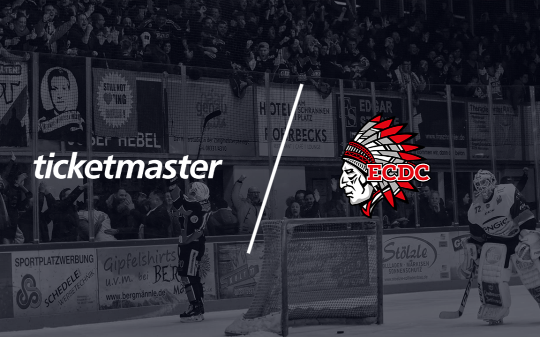 Ticketmaster and ECDC Memmingen Indians Ice Hockey Team extend long-term partnership