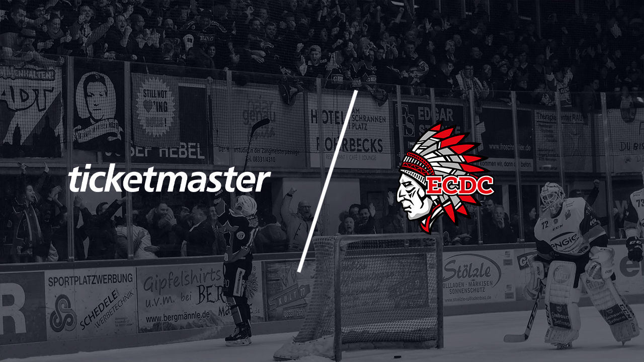 Ticketmaster and ECDC Memmingen Indians Ice Hockey Team extend long-term partnership