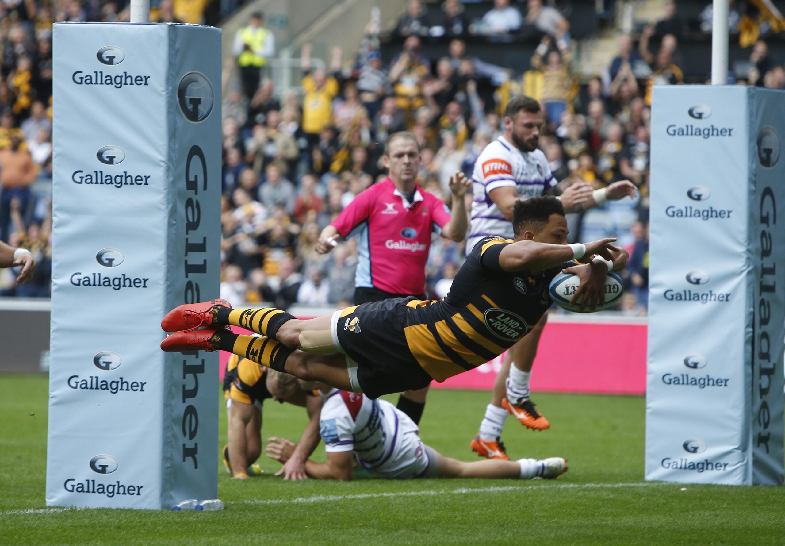 Wasps v Leicester Tigers, Coventry, UK - 16 Sep 2018