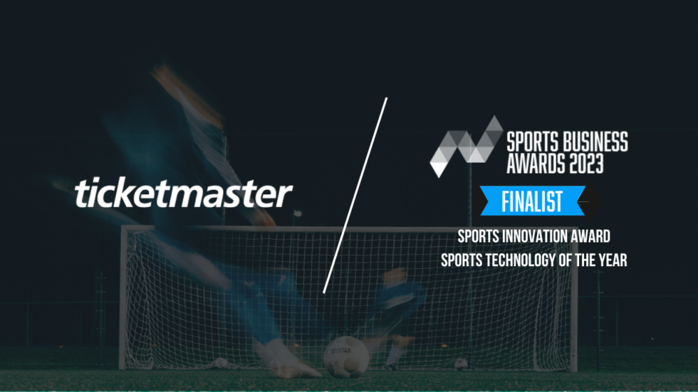 Ticketmaster Sport shortlisted for two awards at the Sports Business