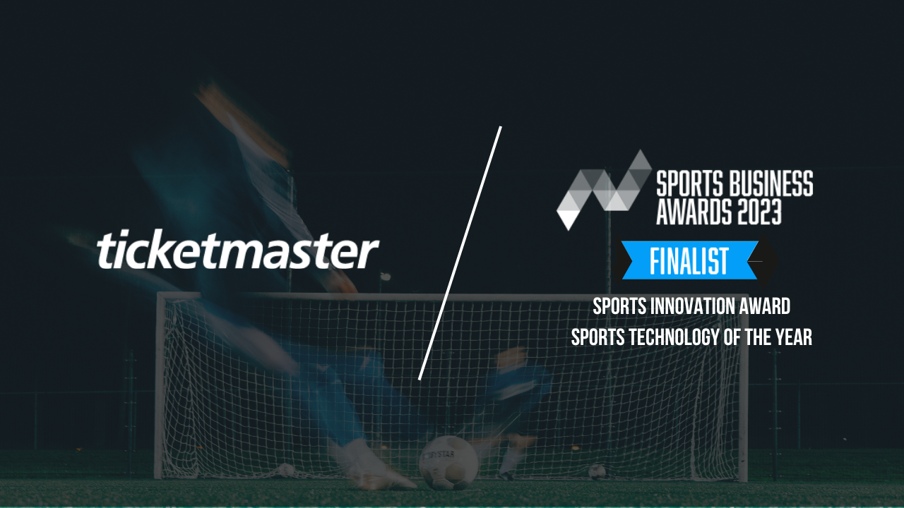 Ticketmaster Sport shortlisted for two awards at the Sports Business Awards 2023