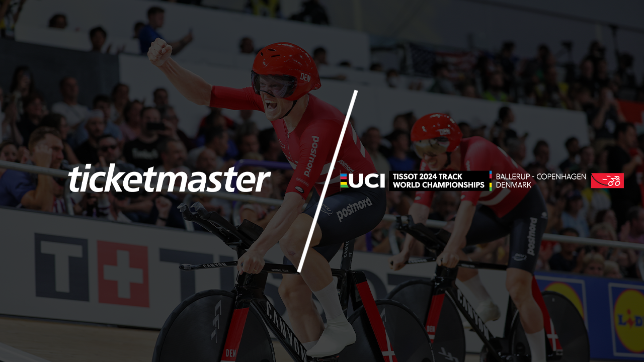 Danish Cycling Federation chooses Ticketmaster for the UCI Track World Championships 2024 and the UCI BMX Racing World Championships 2025