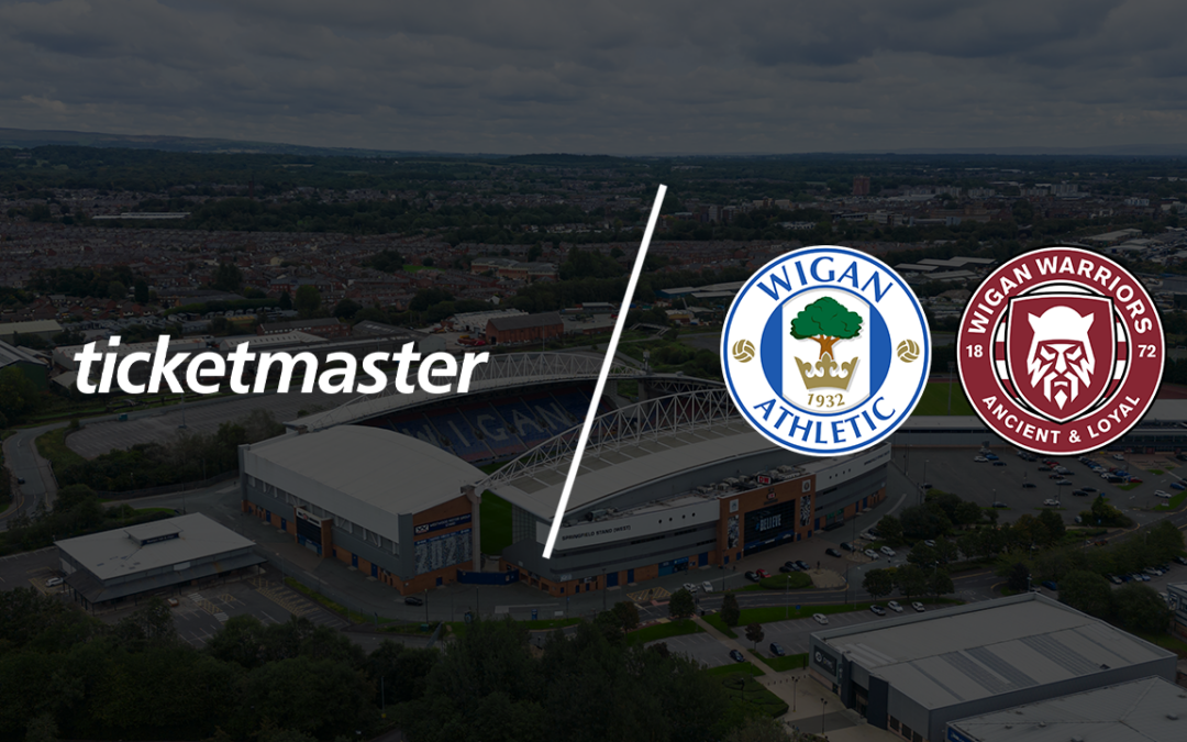 Wigan Athletic and Wigan Warriors join Ticketmaster in a long-term partnership