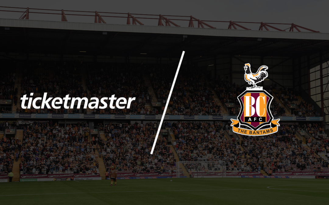 Interview with Bradford City AFC’s Director of Ticketing and Supporter Services Marco Townson as the club partners with Ticketmaster