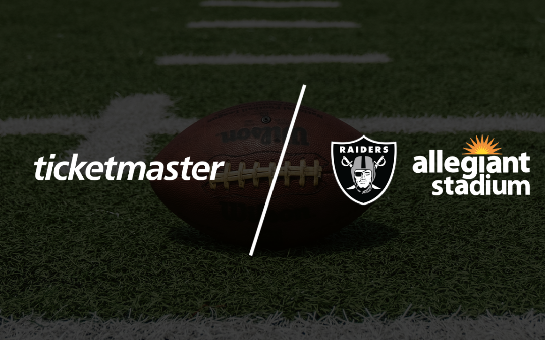 Las Vegas Raiders and Allegiant Stadium sign multi-year partnership with Ticketmaster