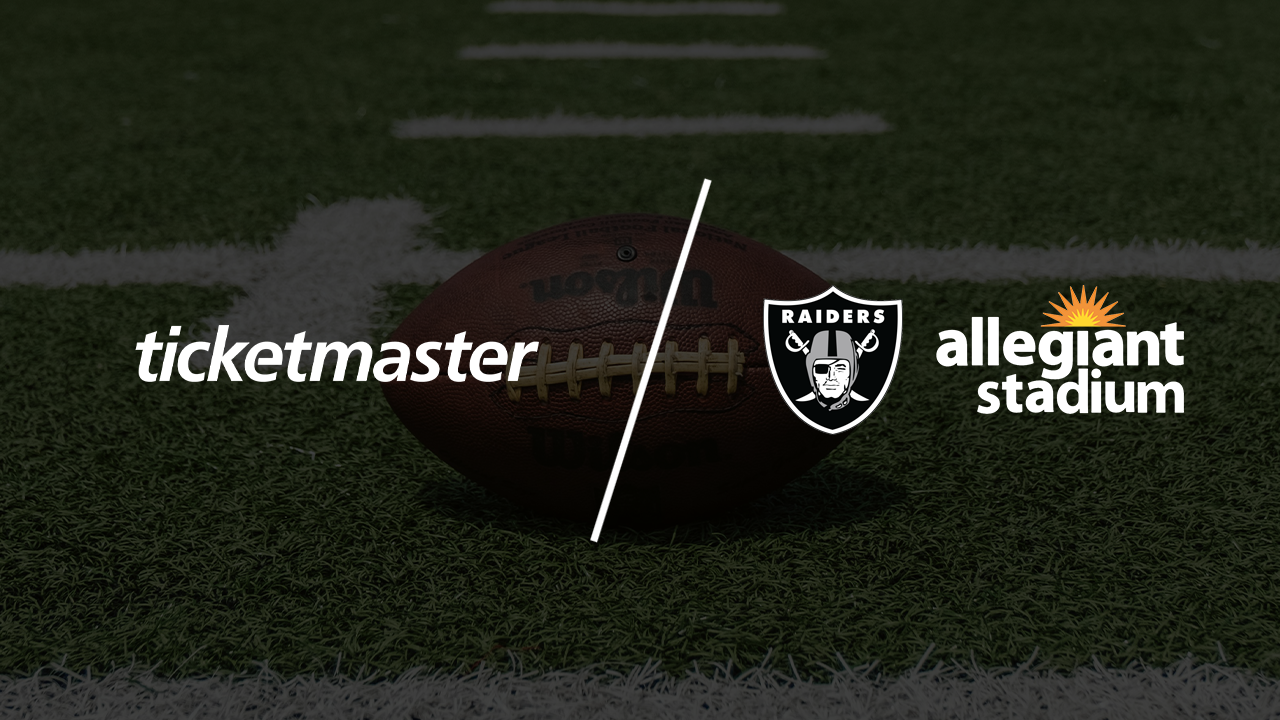 Las Vegas Raiders and Allegiant Stadium sign multi-year partnership with Ticketmaster