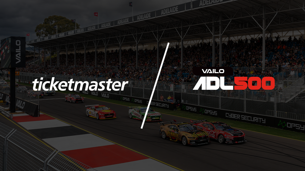 VAILO Adelaide 500 and Ticketmaster back on track together